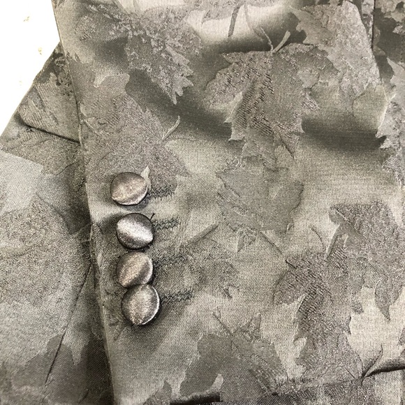 LUCKY BRAND Black / Grey   blazer dress up or down with rhinestone Medusa - Picture 10 of 17